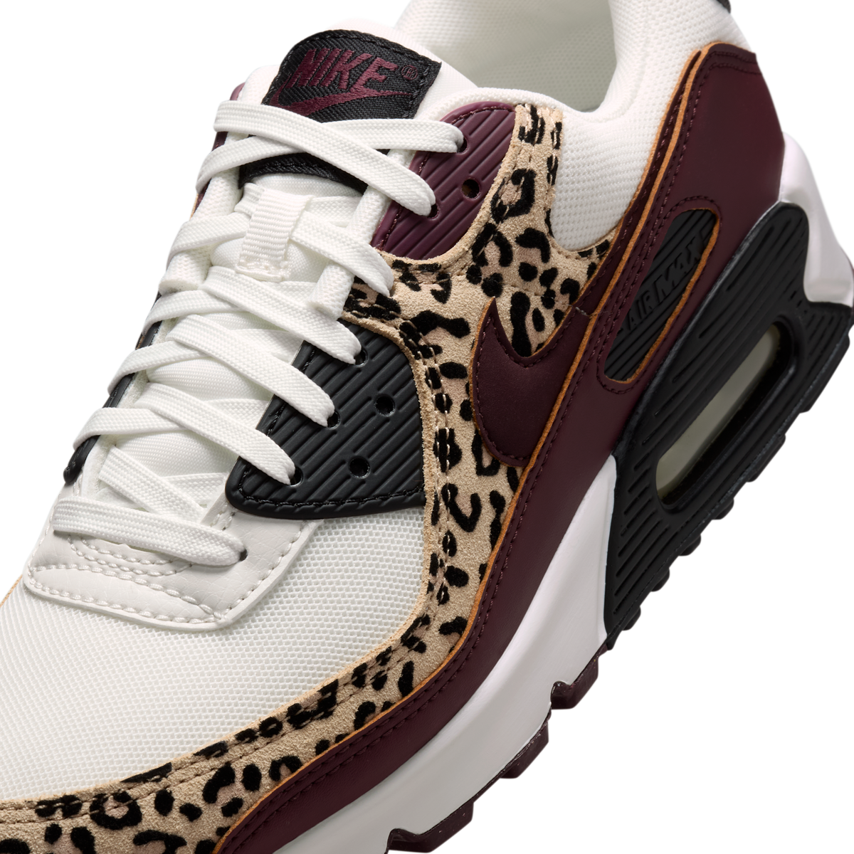Nike Air Max 90 Leopard Burgundy (Women's)