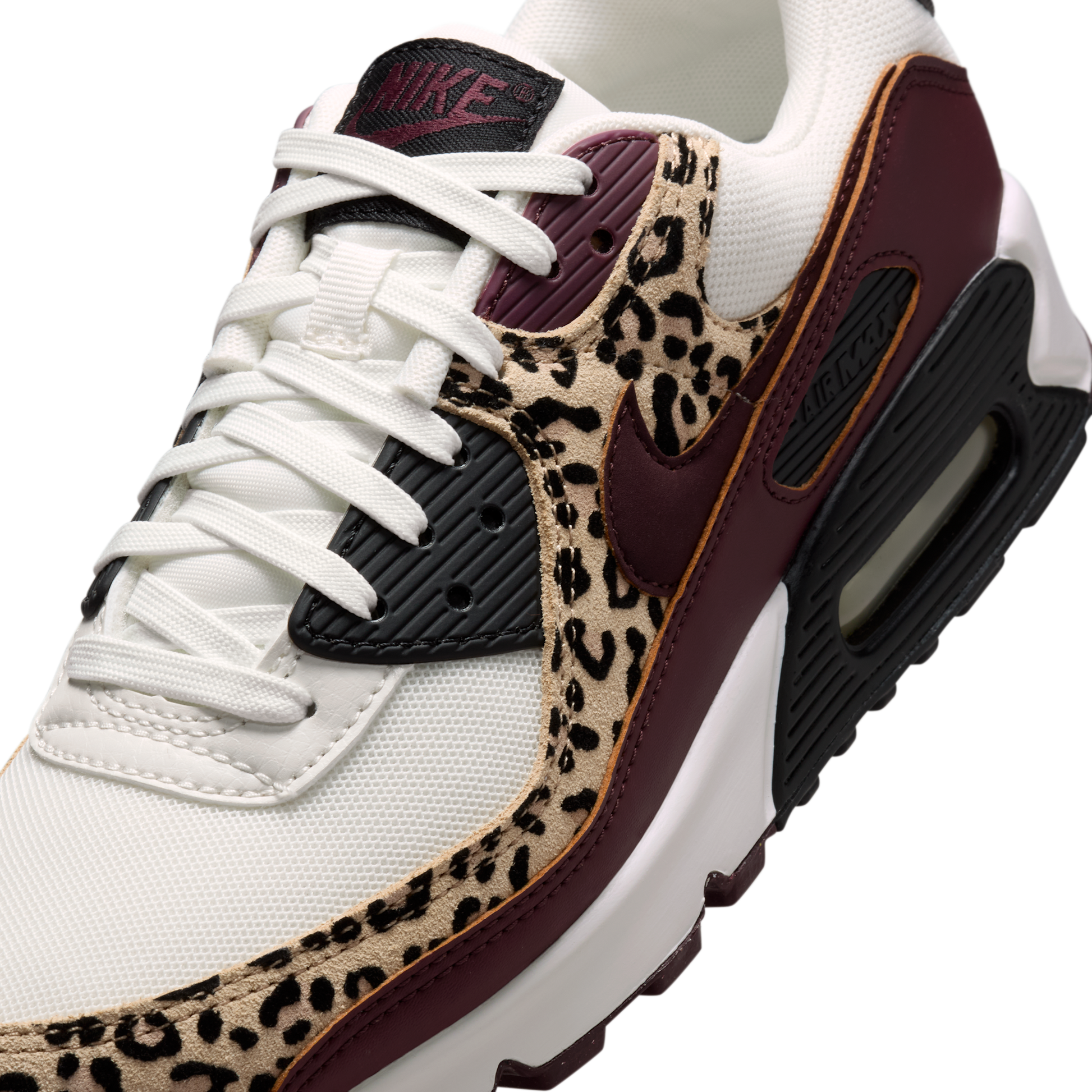 Nike Air Max 90 Leopard Burgundy (Women's)