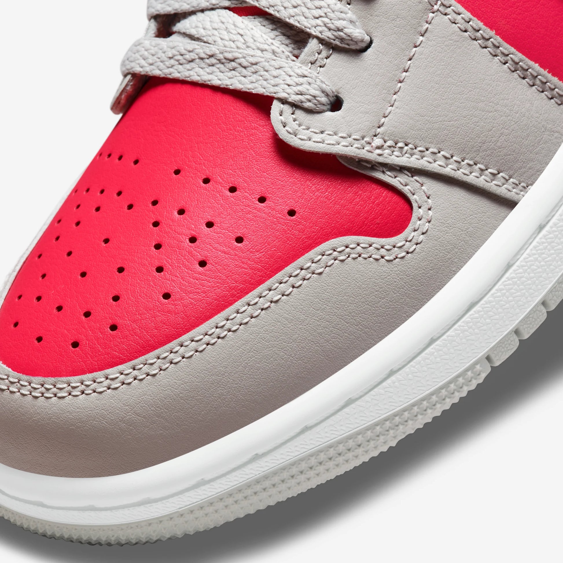 Jordan 1 Retro Low Light Iron Ore Siren Red (Women's)