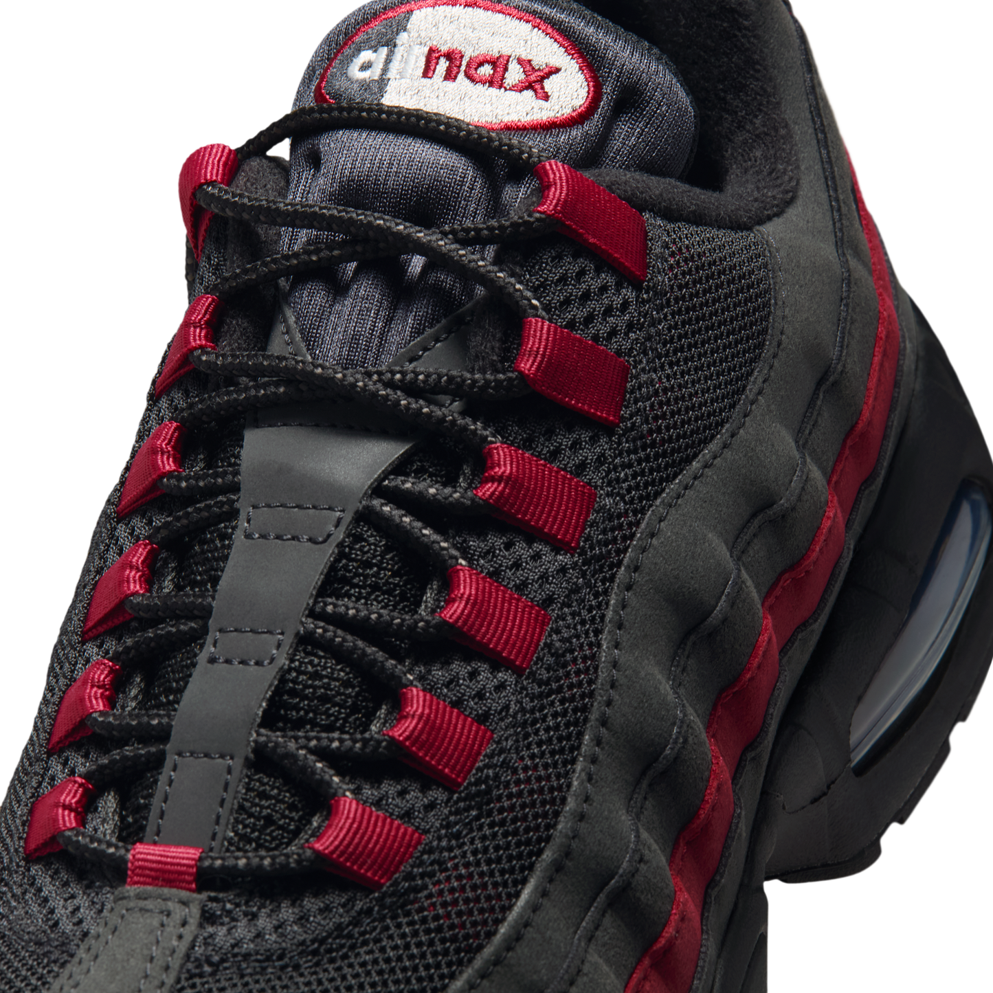 Nike Air Max 95 OG Big Bubble Black Crimson Grey