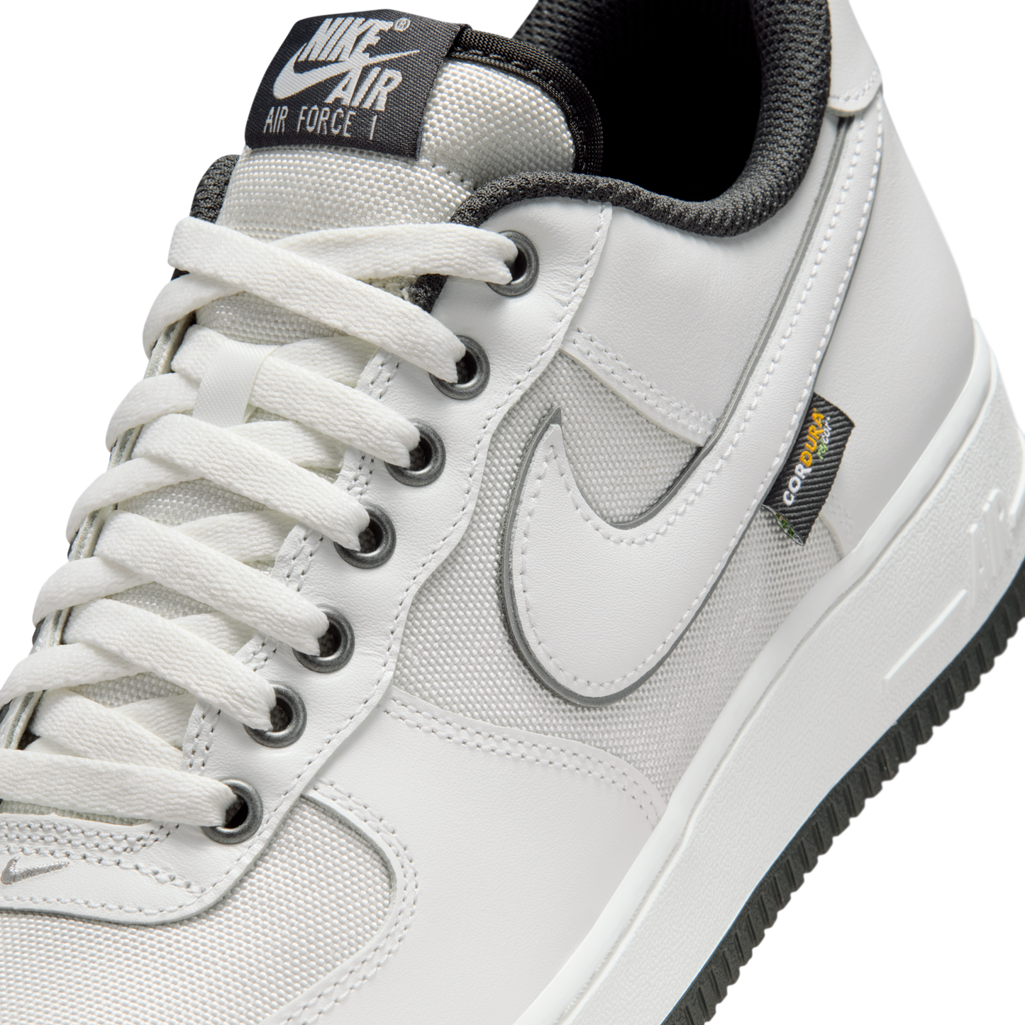 Nike Air Force 1 Low '07 LV8 Summit White Dark Smoke Grey Cordura
