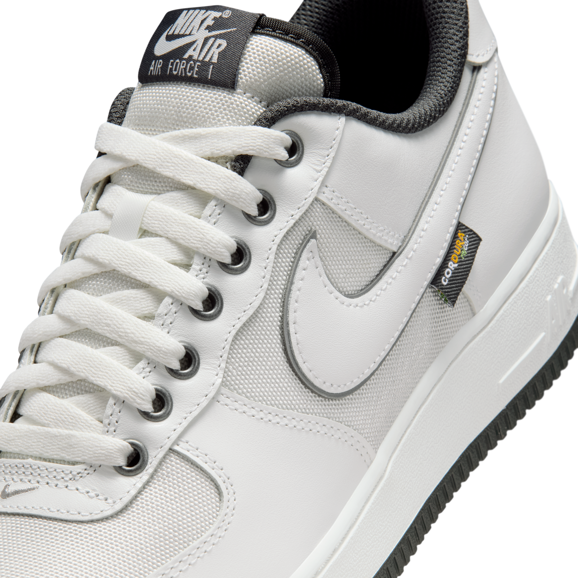 Nike Air Force 1 Low '07 LV8 Summit White Dark Smoke Grey Cordura
