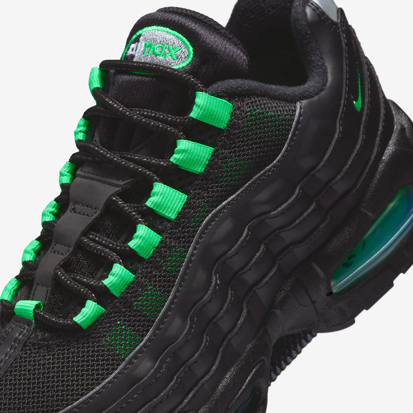 Nike Air Max 95 Black Green Shock (GS)