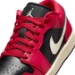 Jordan 1 Low Mystic Hibiscus Black (Women's)