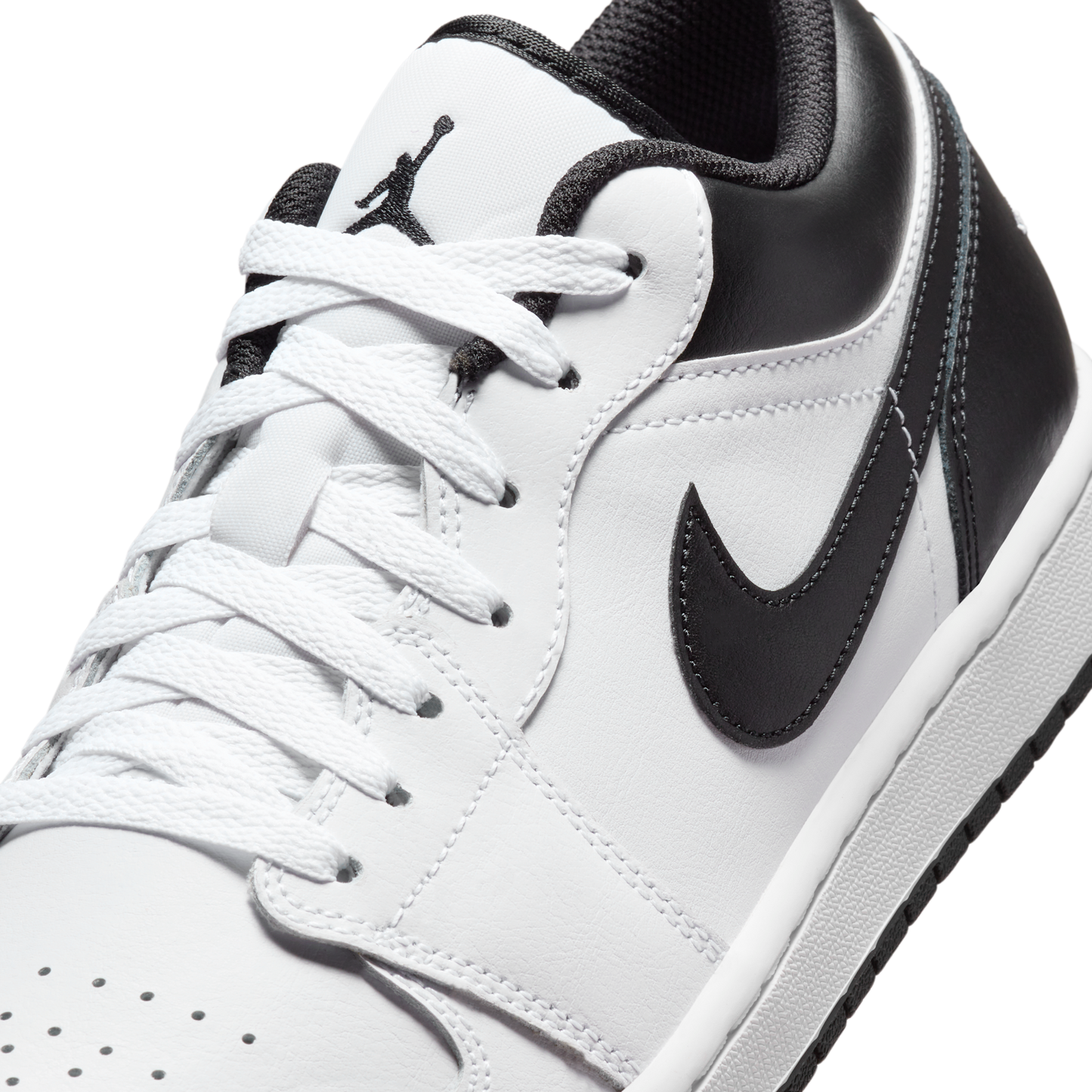 Jordan 1 Low White Black