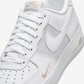 Nike Air Force 1 Low White Desert Khaki Mini Swoosh