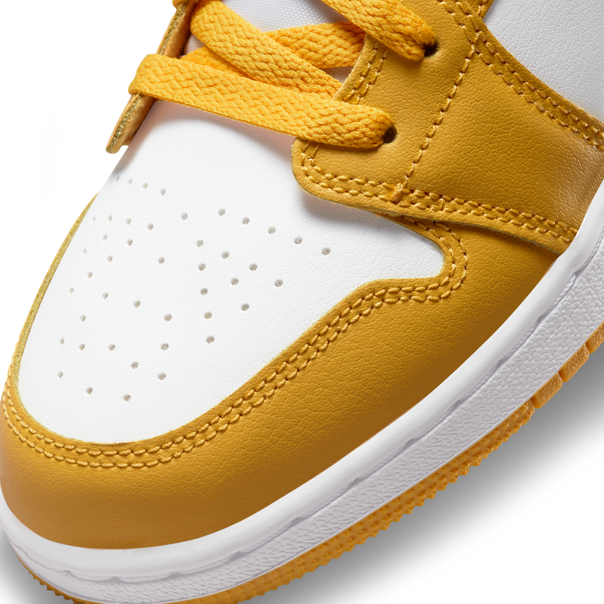 Jordan 1 Low White Pollen (GS)