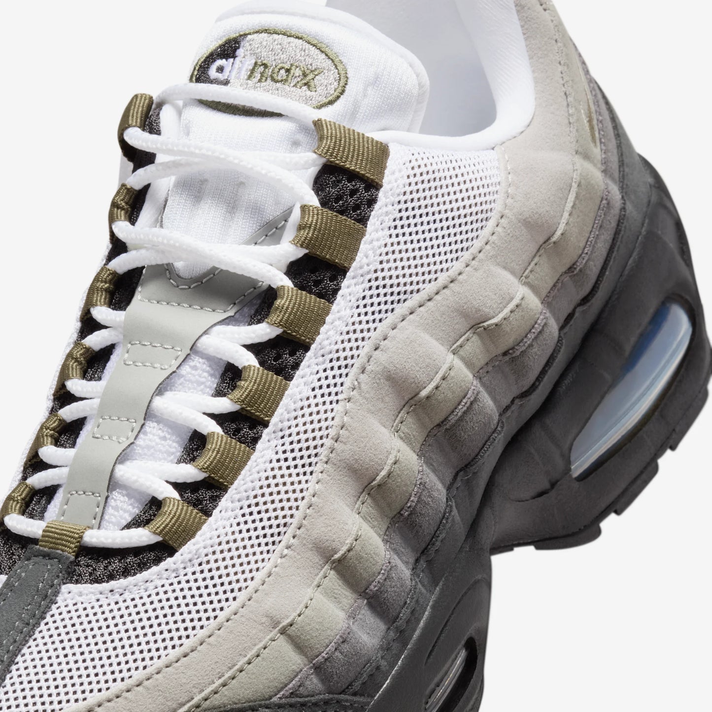 Nike Air Max 95 OG Big Bubble Black Medium Olive (Women's)