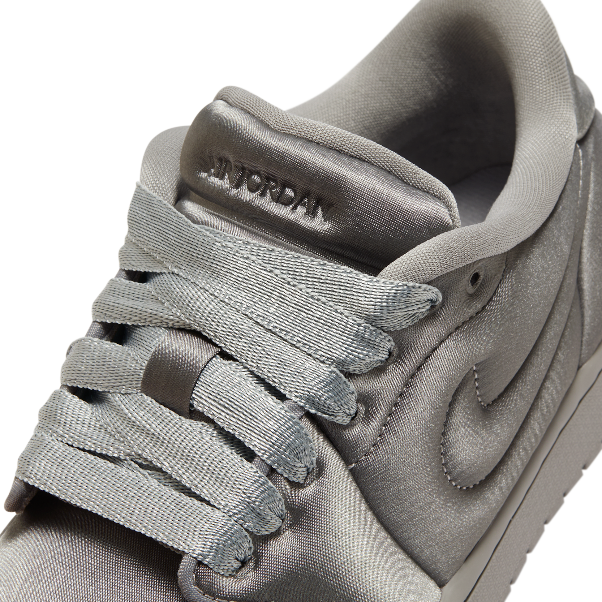 Jordan 1 Low Method of Make Satin Medium Grey (Women's)
