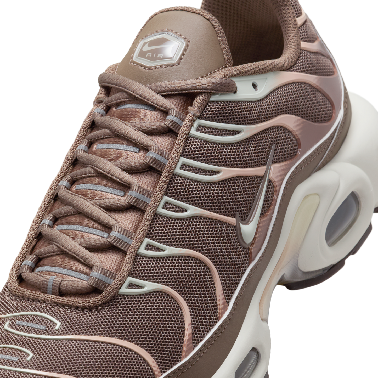 Nike Air Max Plus Mink Brown Baroque Brown Sail Metallic Silver (Women's)