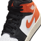 Jordan 1 Mid Black Toe Starfish