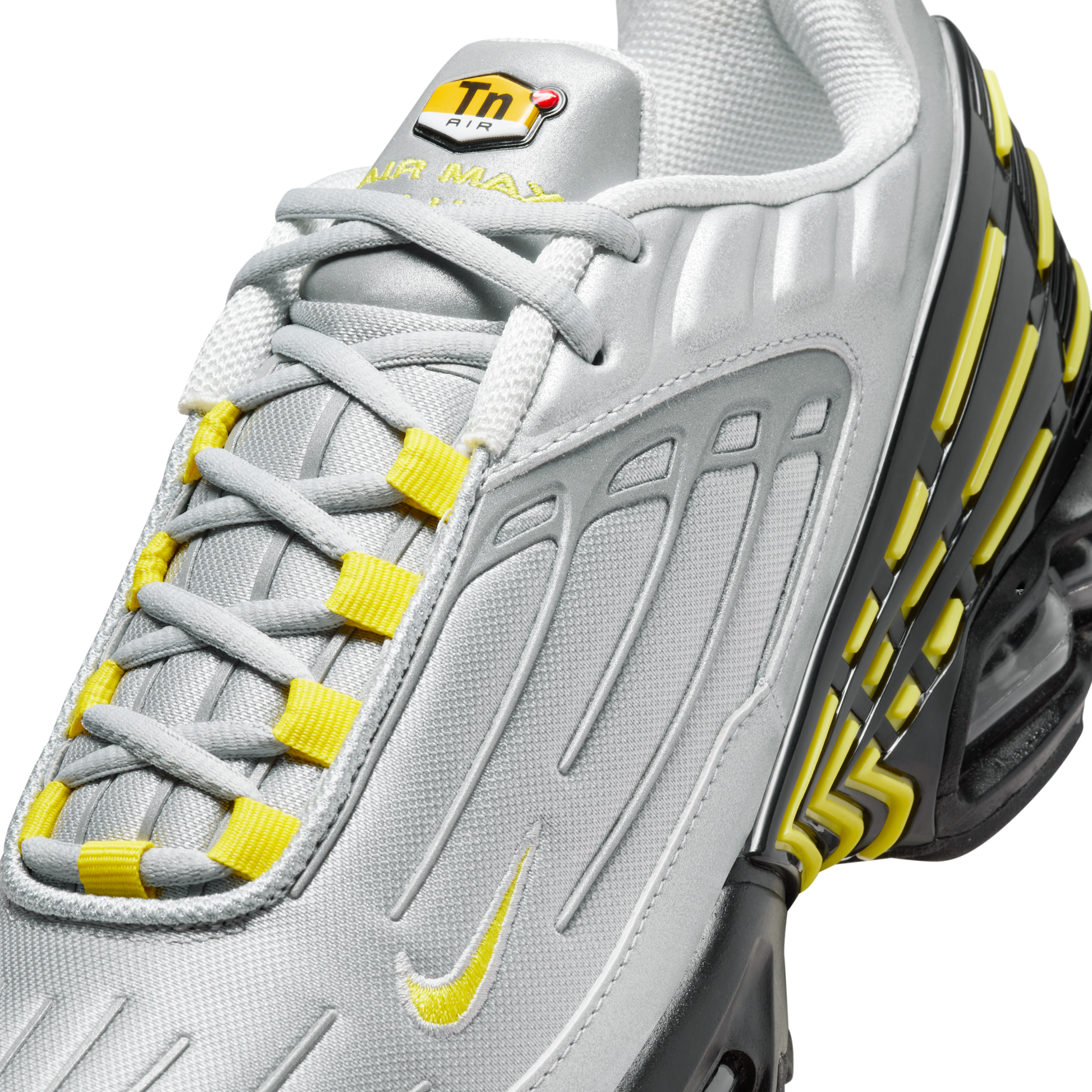 Nike Air Max Plus 3 Metallic Silver Opti Yellow
