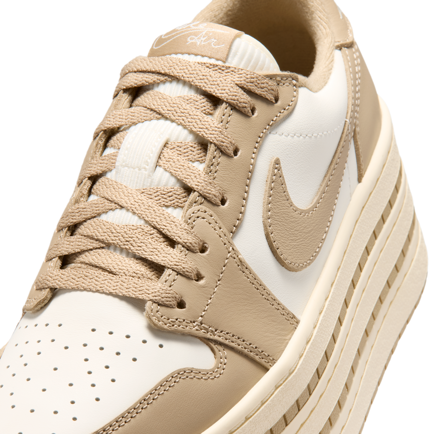 Jordan 1 Low Triple Stack Khaki Sail (Women's)