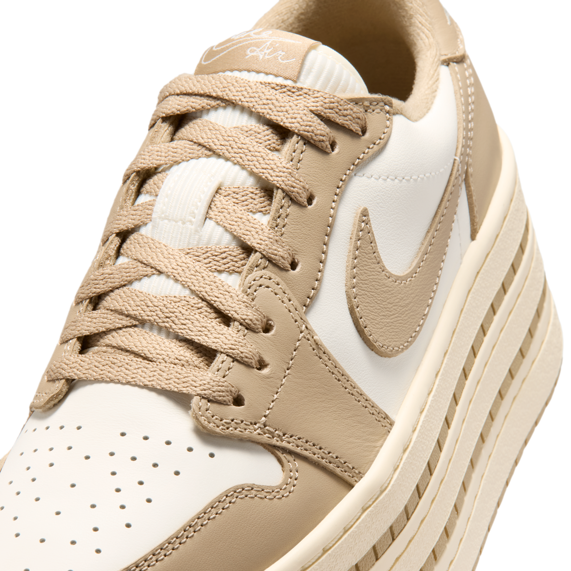 Jordan 1 Low Triple Stack Khaki Sail (Women's)