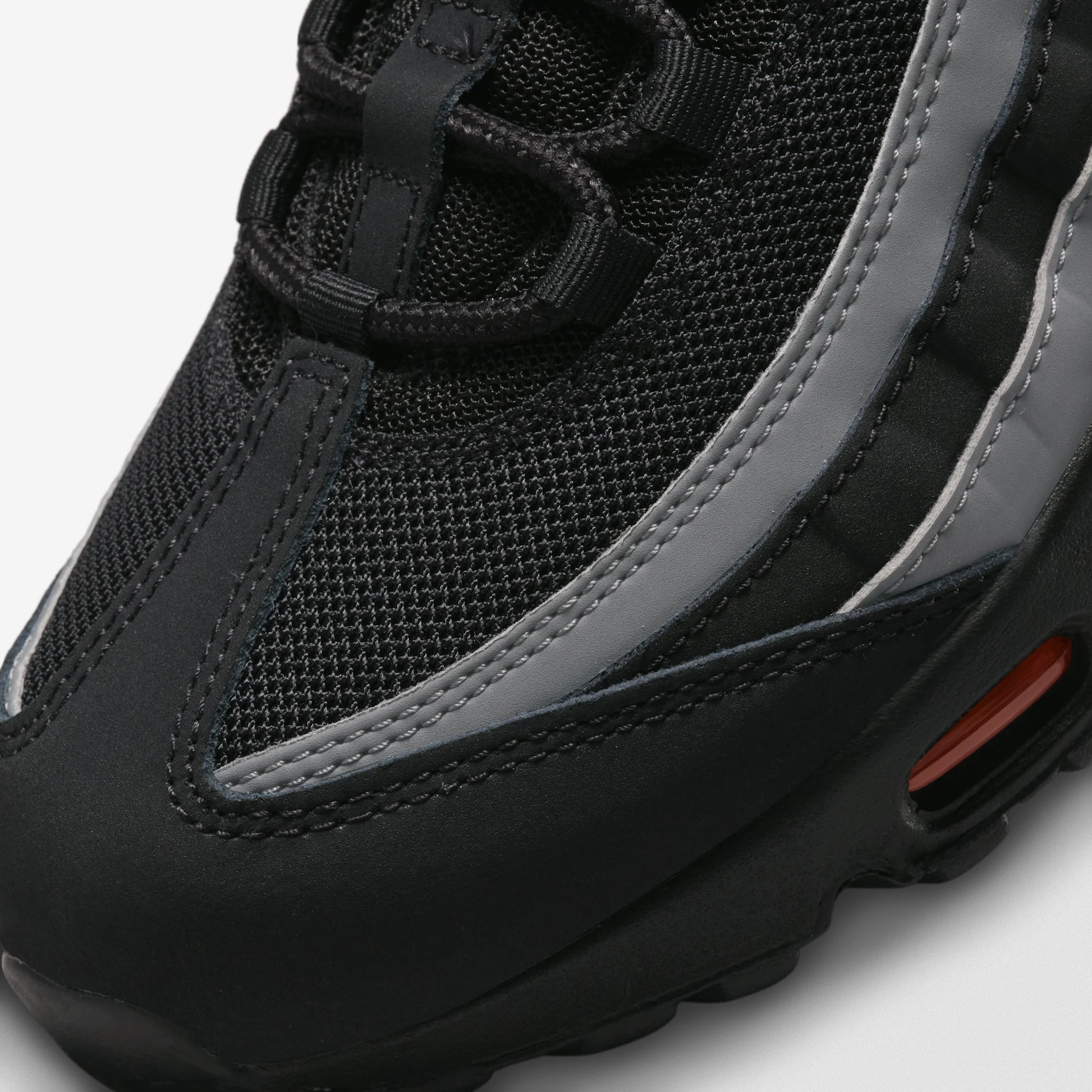 Nike Air Max 95 Black Grey Safety Orange