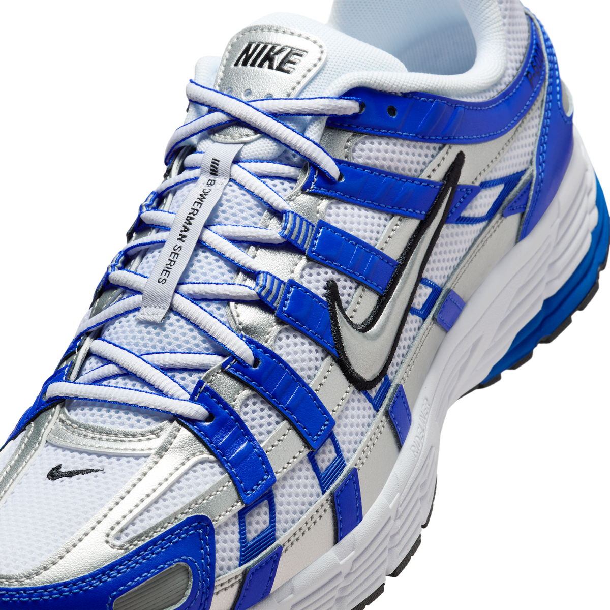 Nike P-6000 Racer Blue Metallic Silver White
