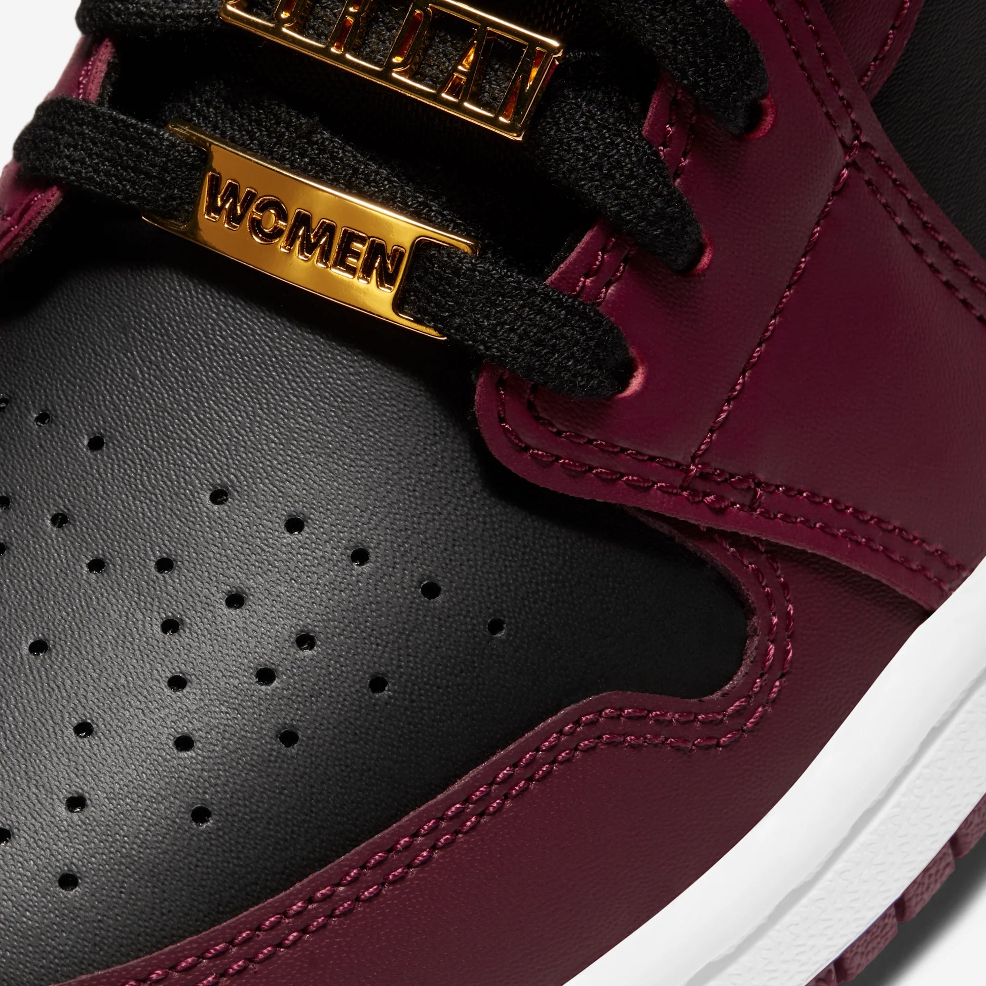 Jordan 1 Low Dark Beetroot Black (Women's)