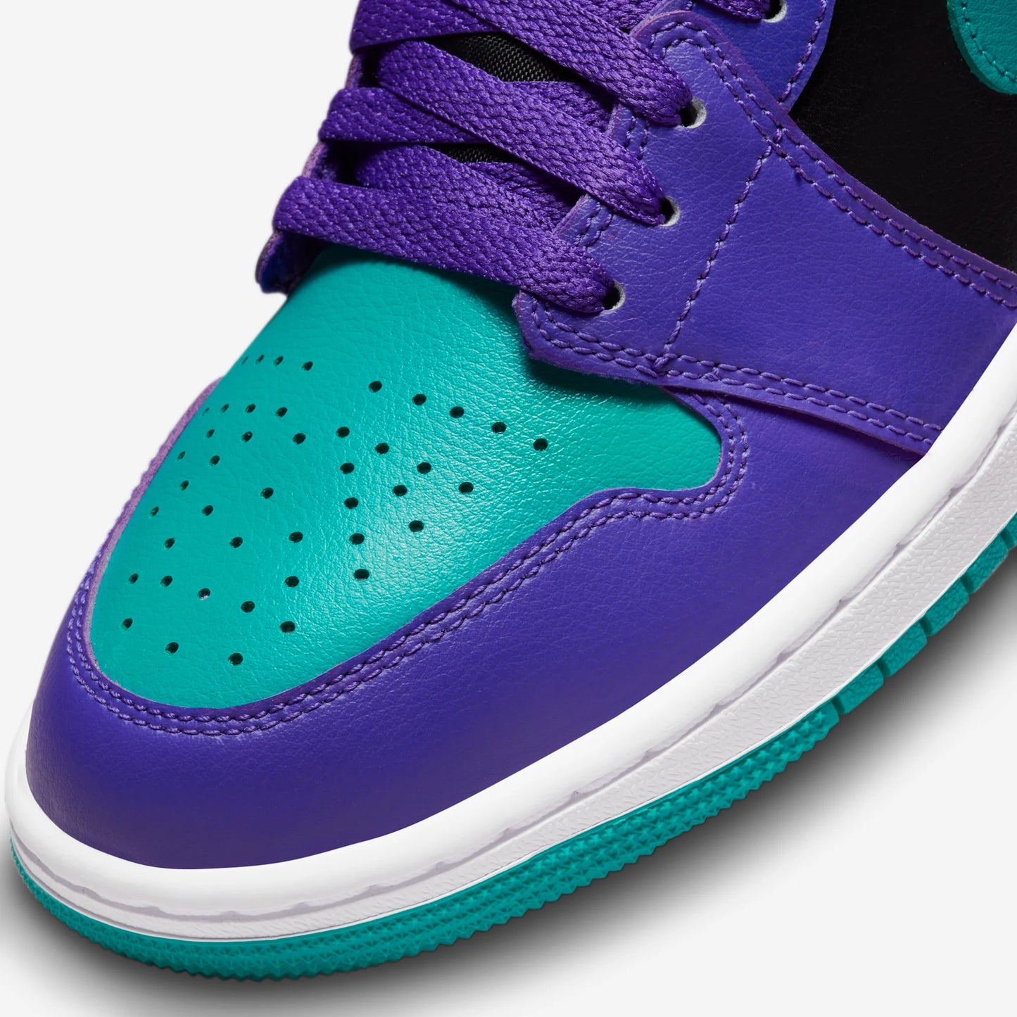 Jordan 1 Mid Black Grape (Women's)