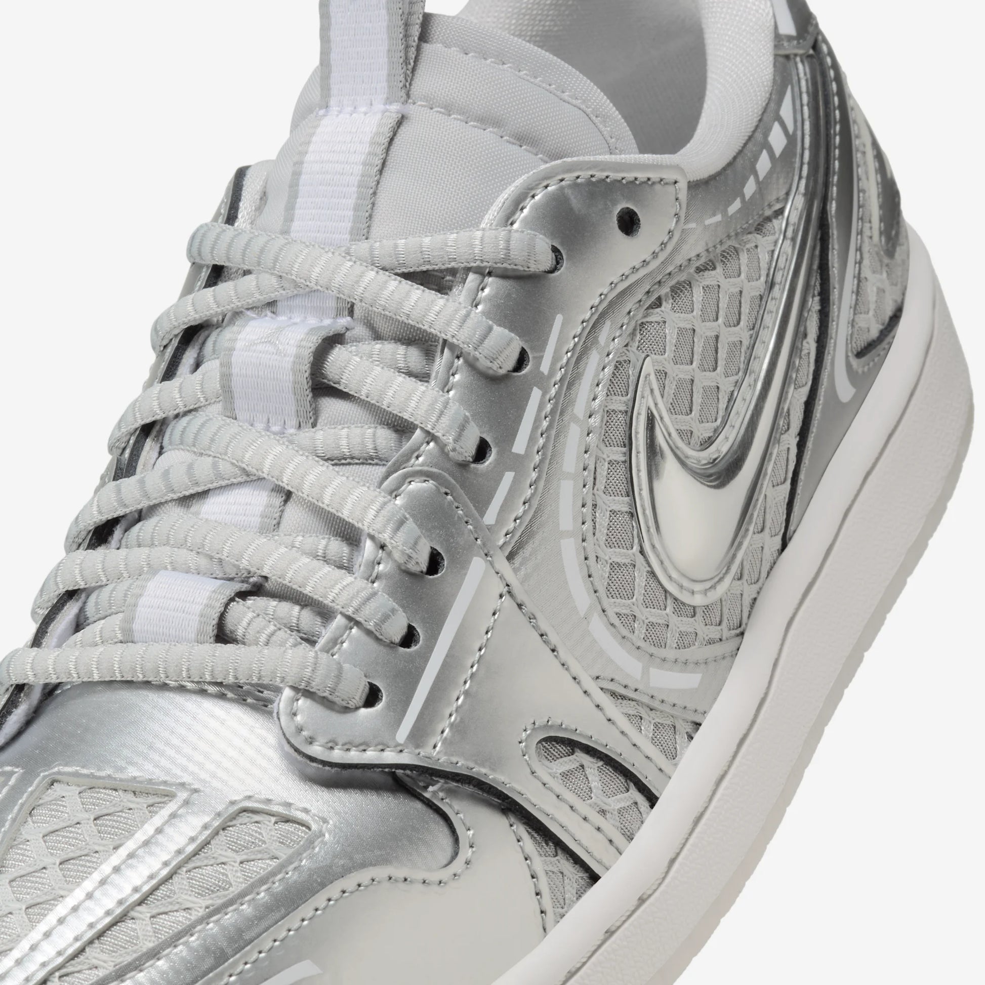Jordan 1 Low Method of Make V3 Metallic Silver (Women's)