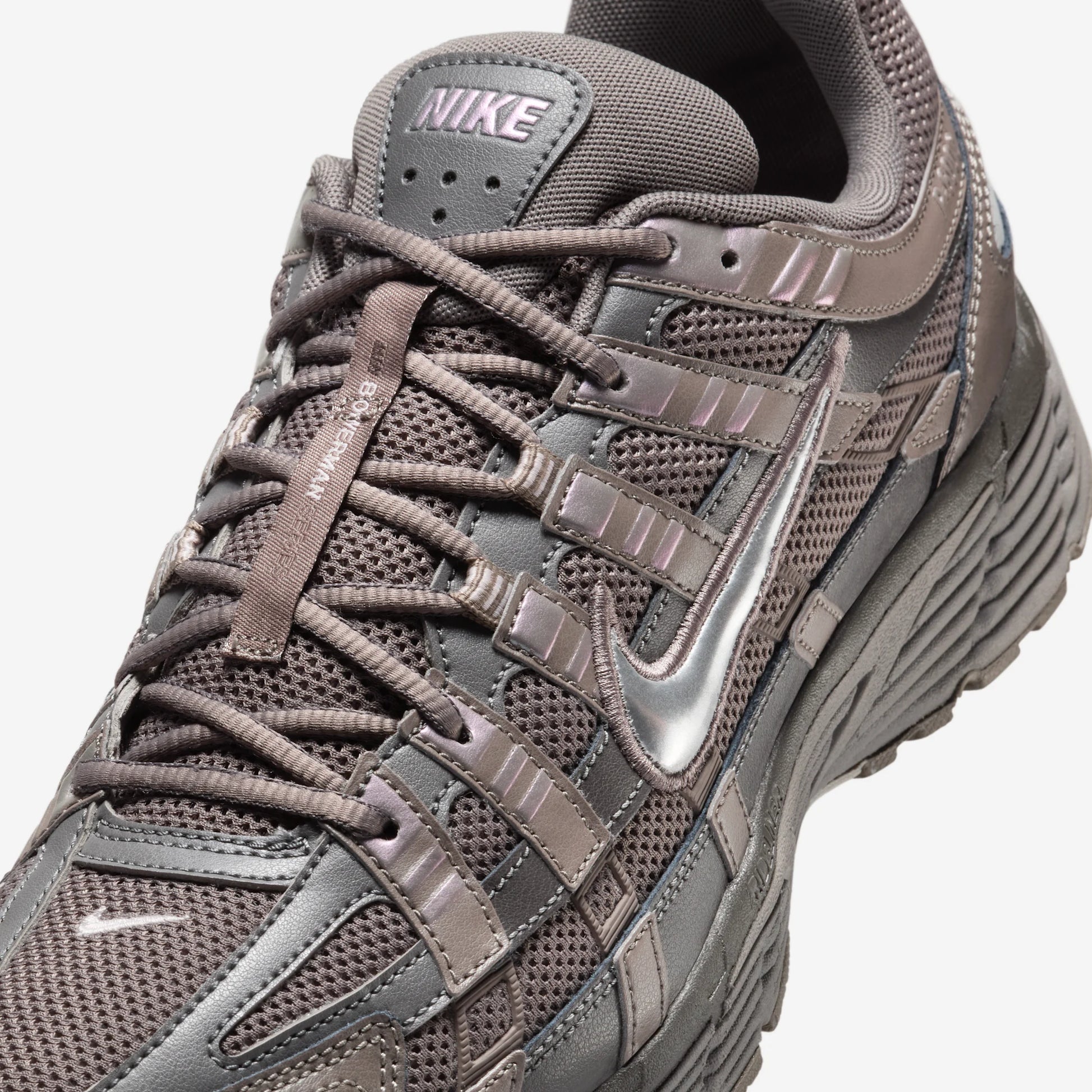 Nike P-6000 Cave Stone Medium Ash Flat Pewter Metallic Silver