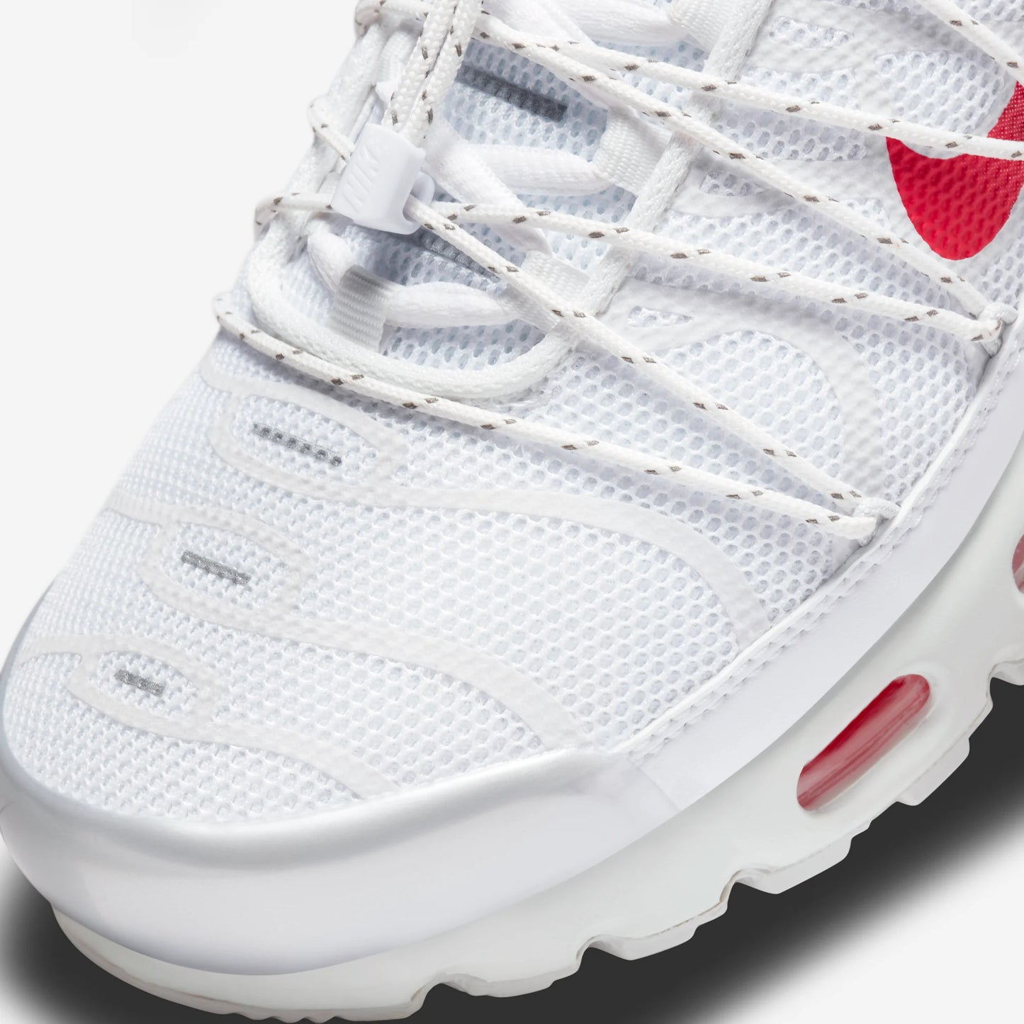 Nike Air Max Plus Lace Utility White University Red (Women's)