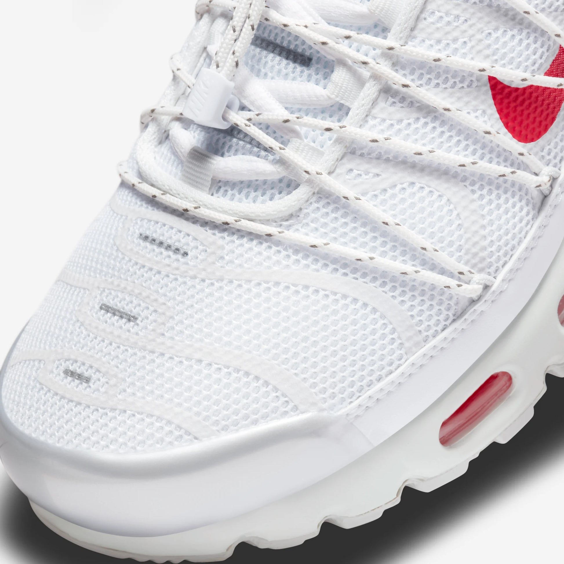 Nike Air Max Plus Lace Utility White University Red (Women's)