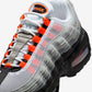 Nike Air Max 95 Big Bubble Black Cool Grey White Bright Mandarin