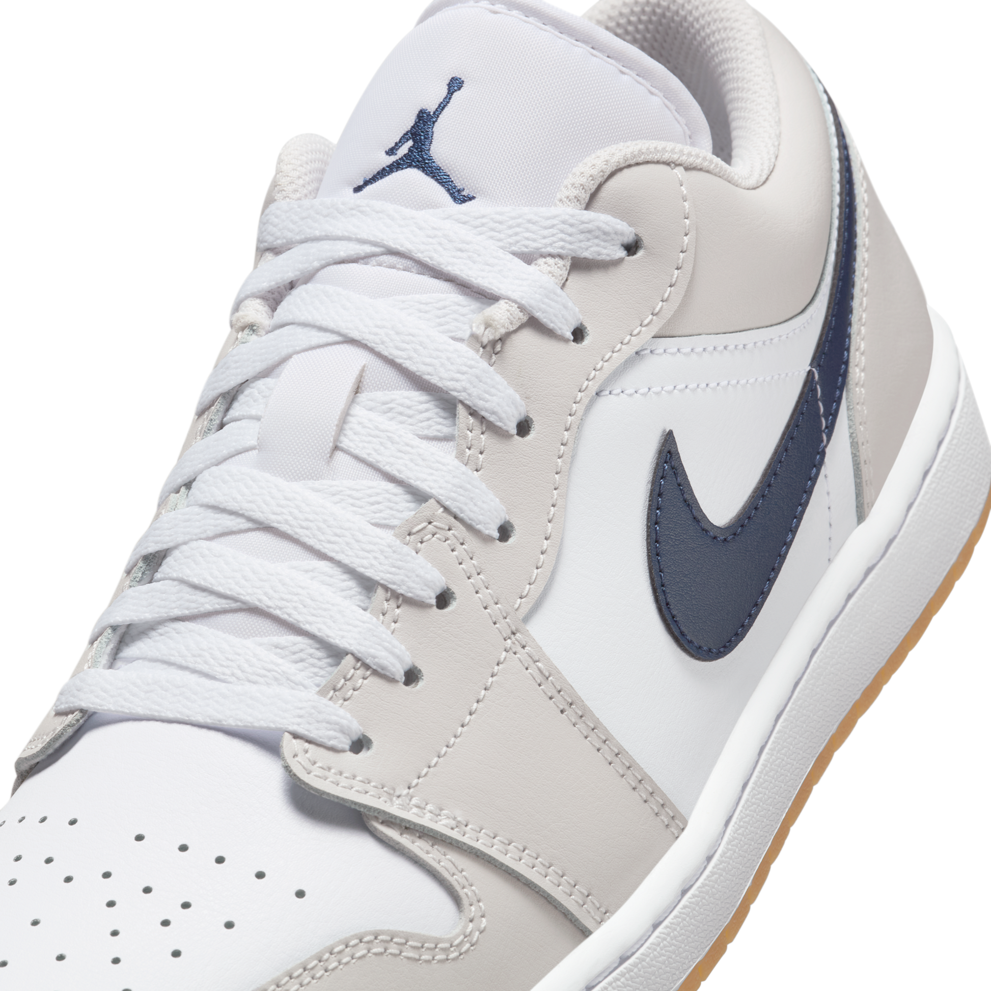 Jordan 1 Low Midnight Navy Neutral Grey