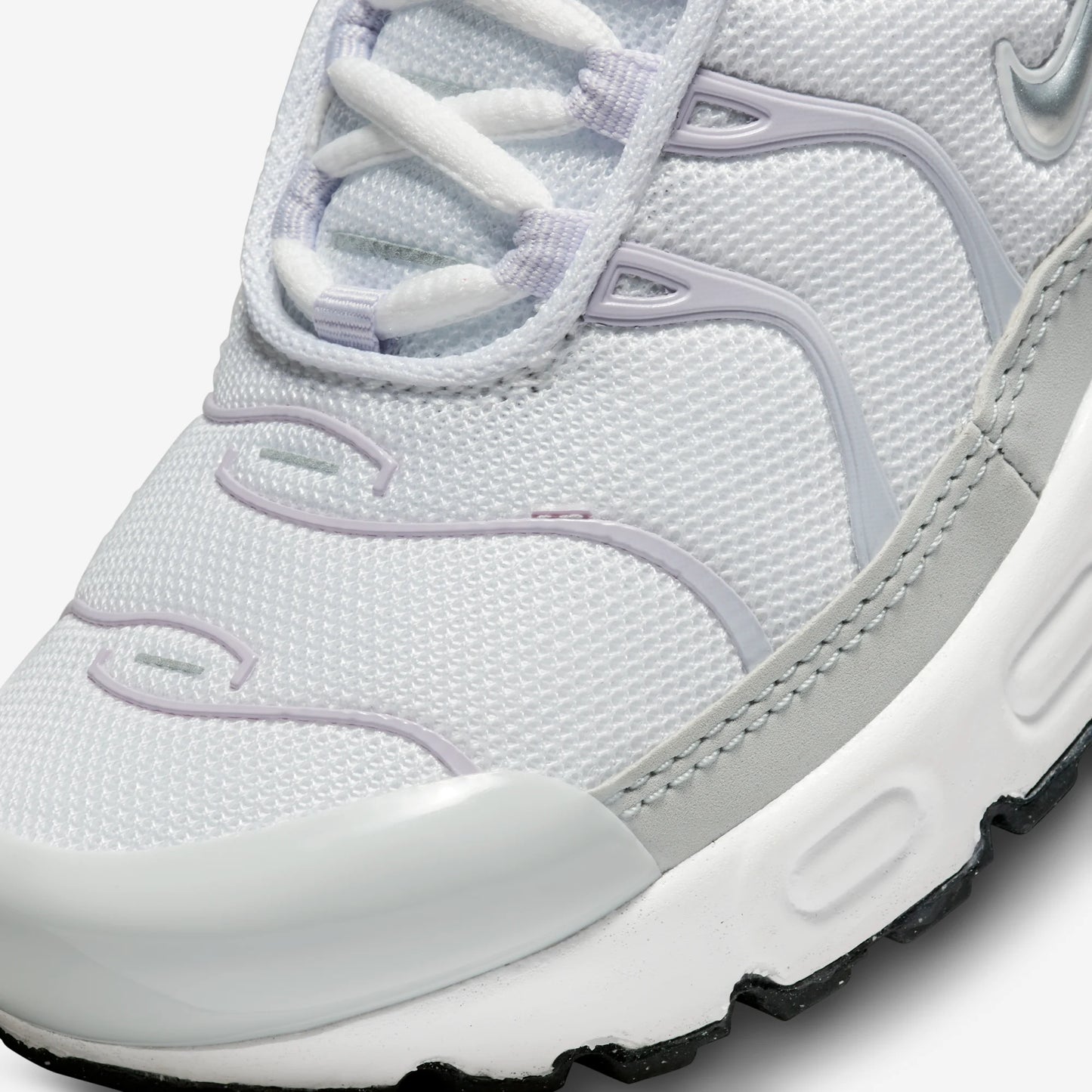 Nike Air Max Plus White Pure Platinum Violet Frost Metallic Silver (PS)