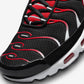 Nike Air Max Plus Black White University Red