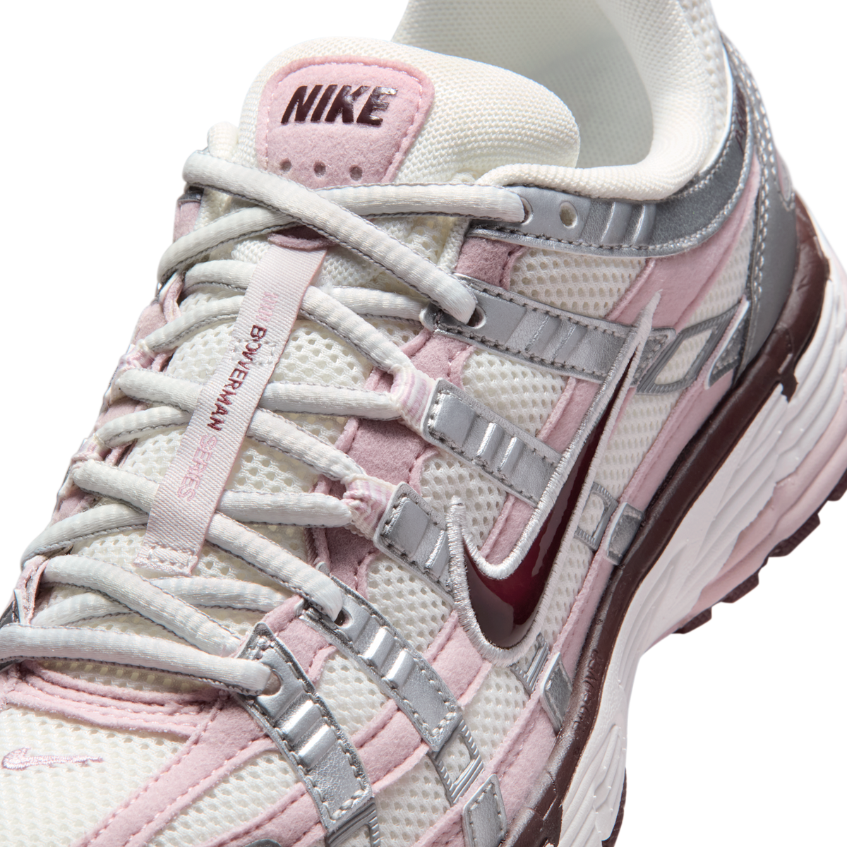 Nike P-6000 Silver Burgundy Plum Chalk (Women's)