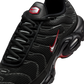Nike Air Max Plus Black University Red Metallic Silver