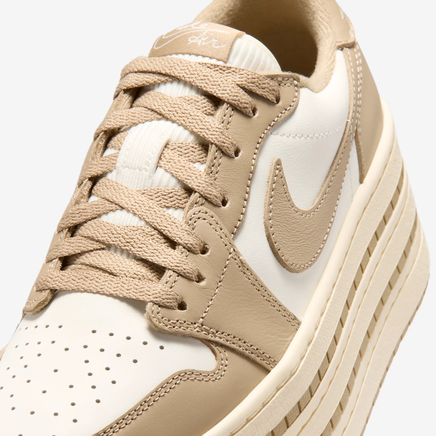Jordan 1 Low Triple Stack Khaki Sail (Women's)