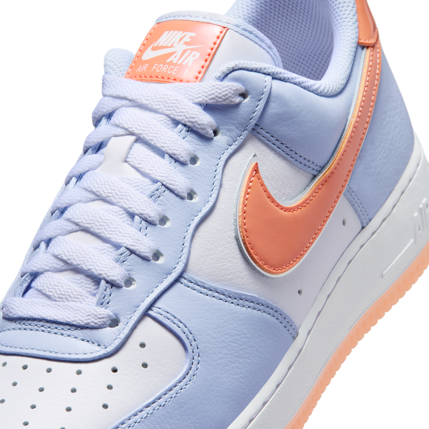 Nike Air Force 1 Low '07 Hydrogen Blue Orange Frost