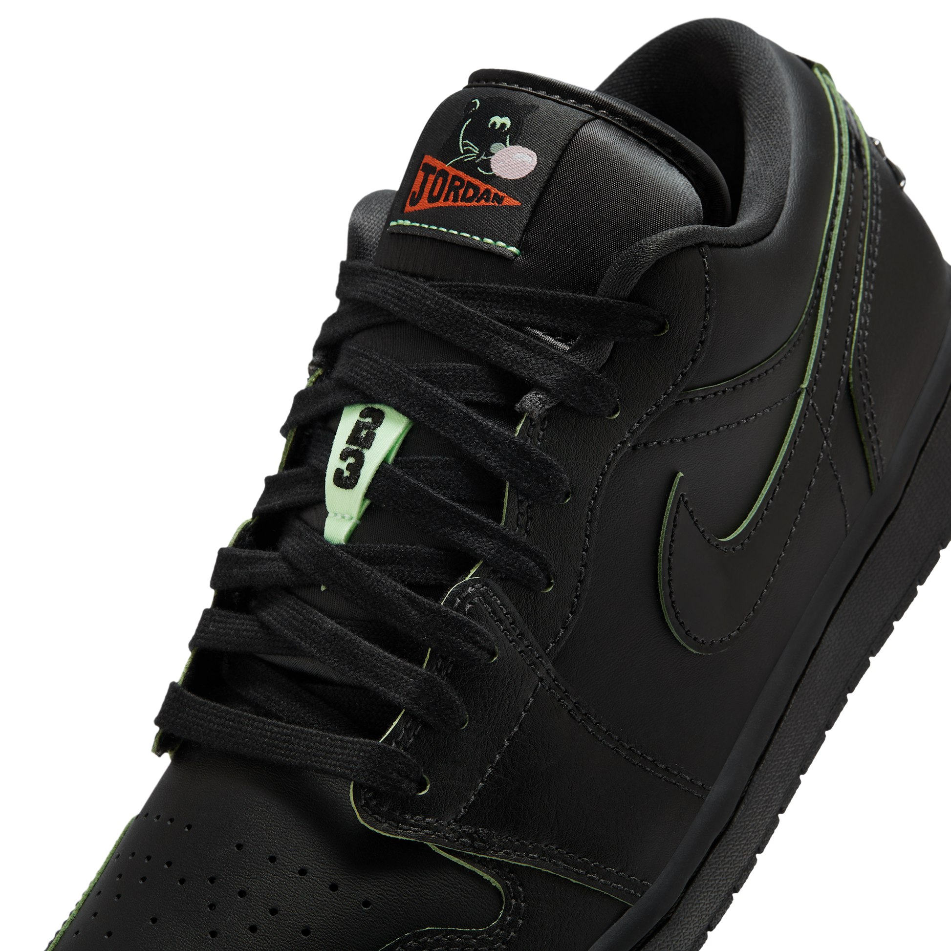 Jordan 1 Low SE Black Cat Mascot
