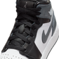 Jordan 1 Mid Black White Iron Grey
