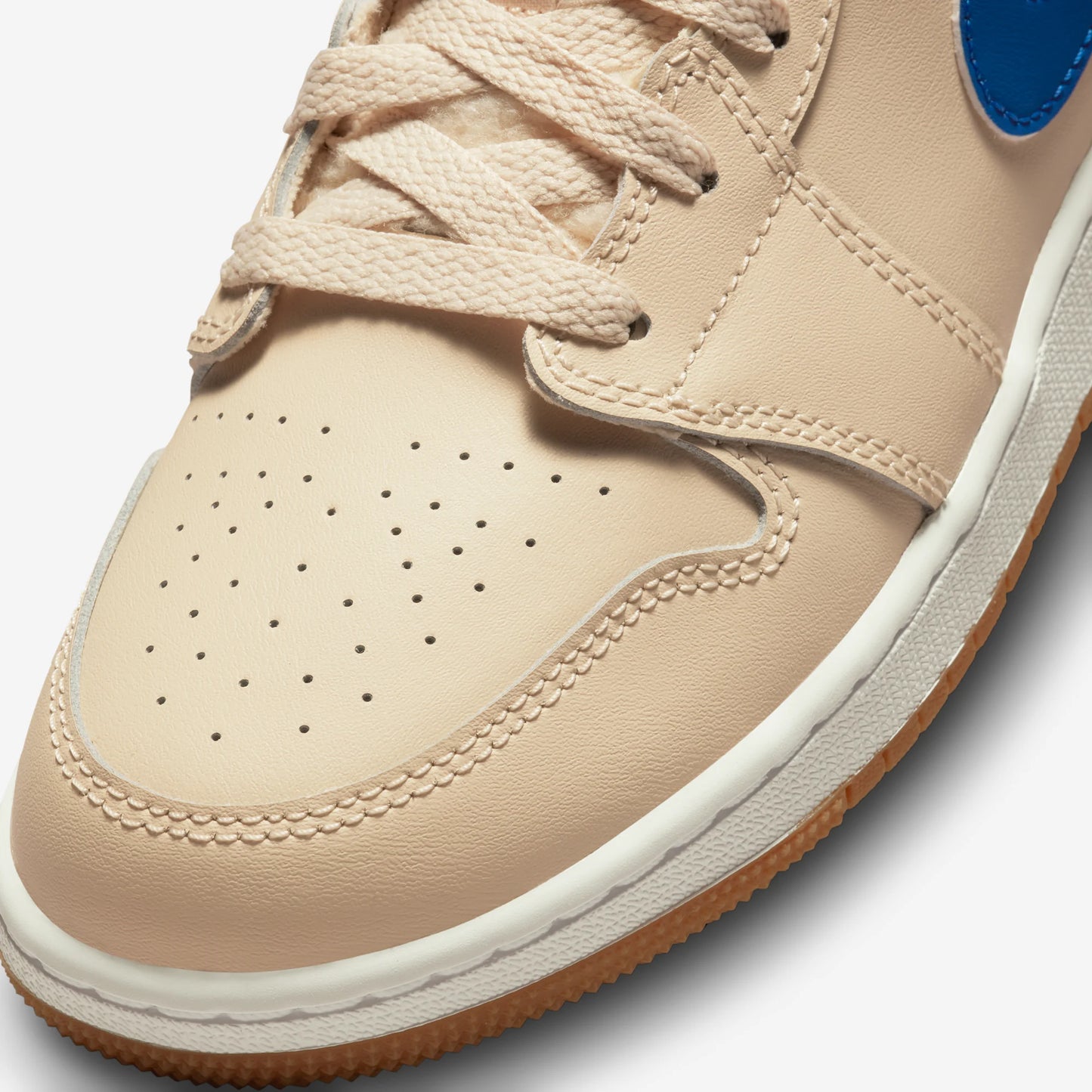 Jordan 1 Mid Utility Fleece Pearl White (GS)