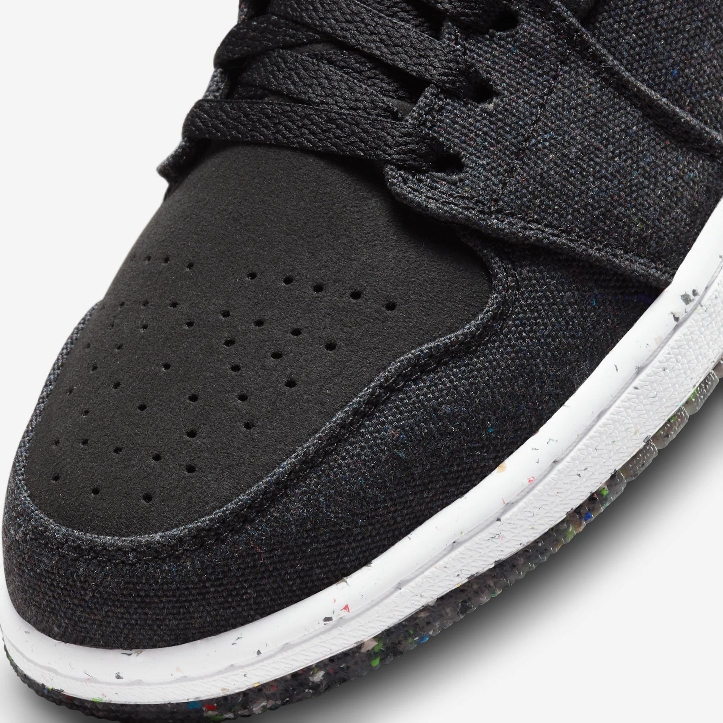 Jordan 1 Mid Crater Black