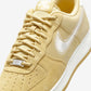 Nike Air Force 1 Low '07 LV8 Buff Gold Sail Embroidered Swoosh