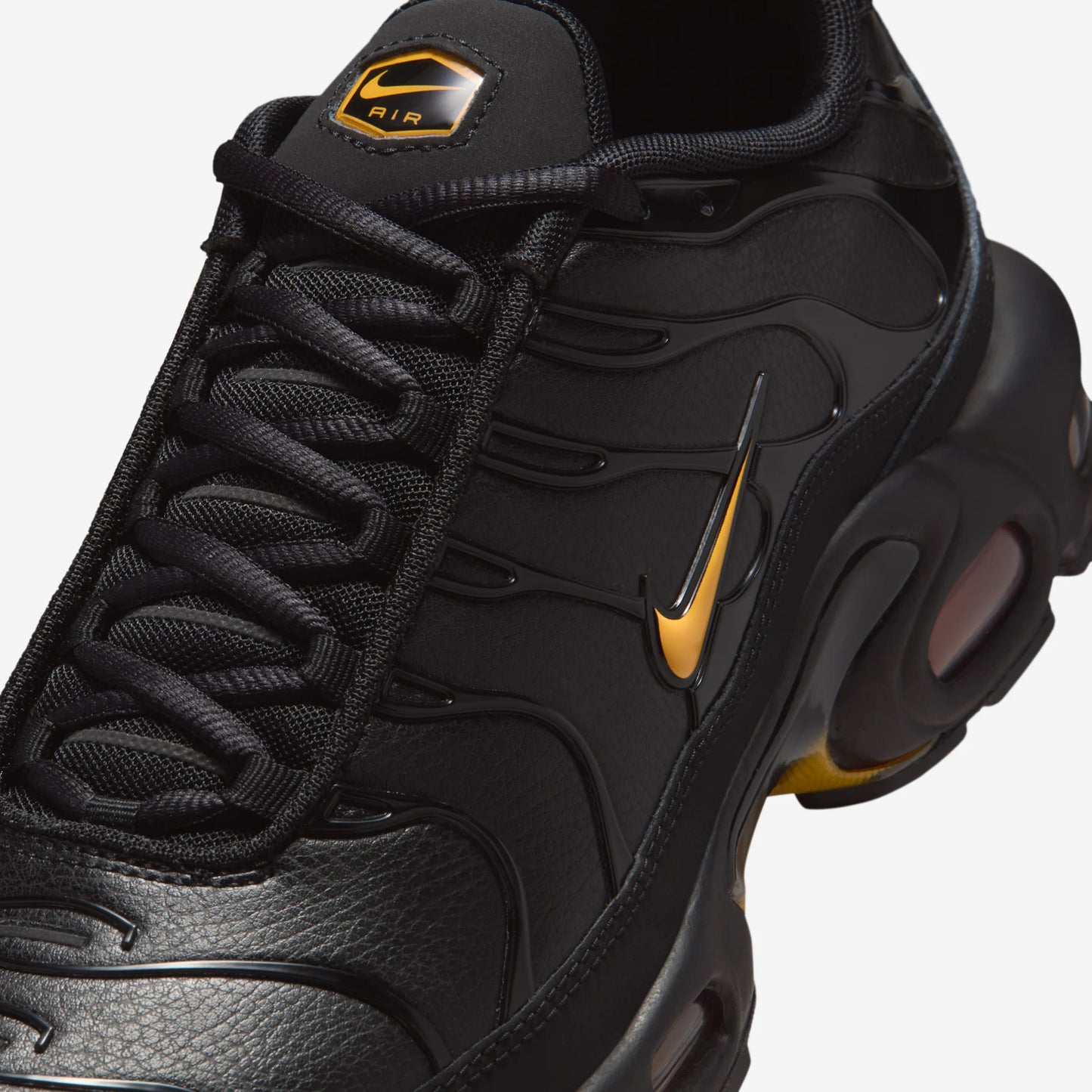 Nike Air Max Plus Premium Black Laser Orange