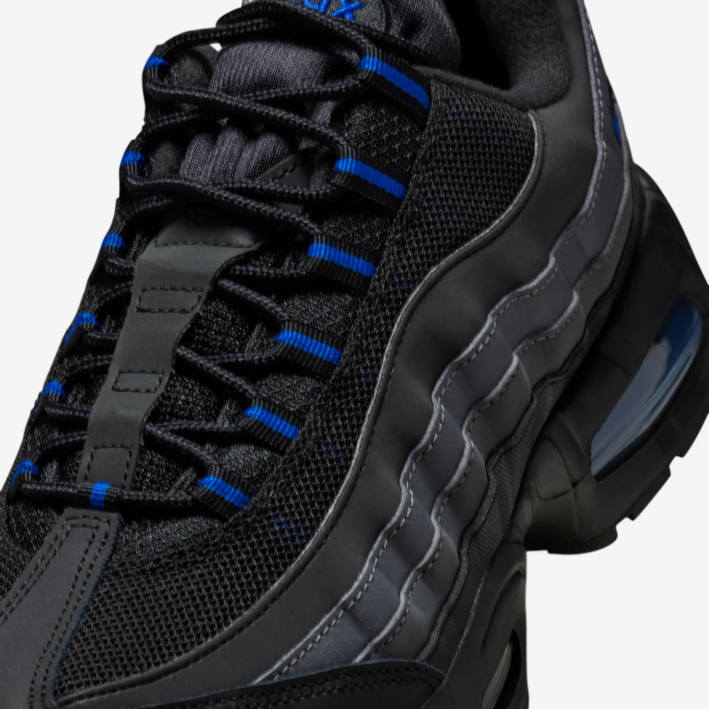 Nike Air Max 95 Big Bubble Black Game Royal