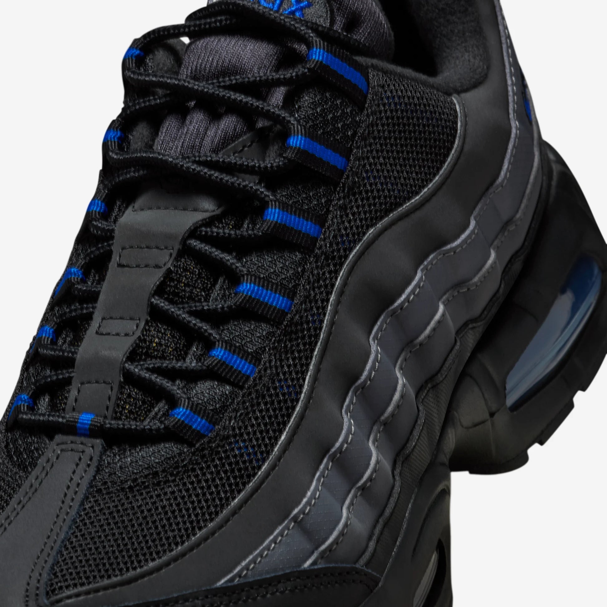 Nike Air Max 95 Big Bubble Black Game Royal