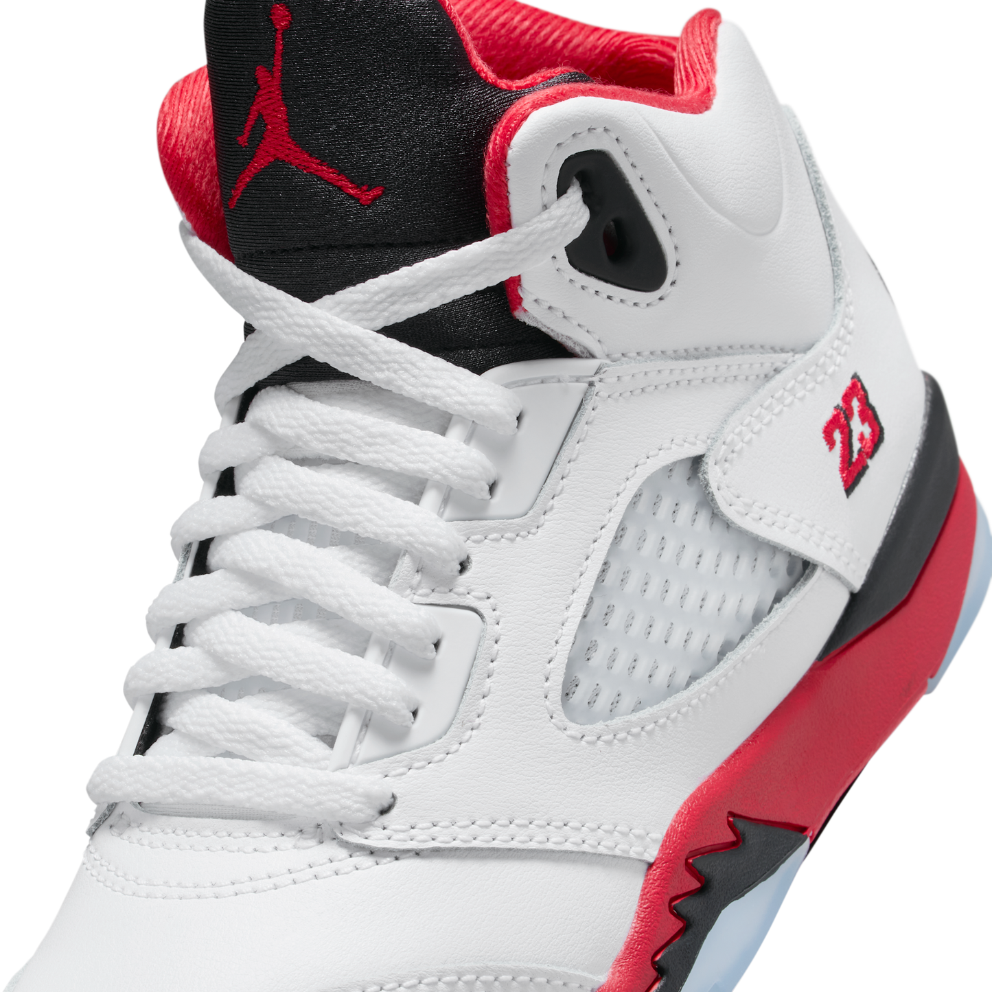 Jordan 5 Retro Fire Red Black Tongue (2025) (PS)