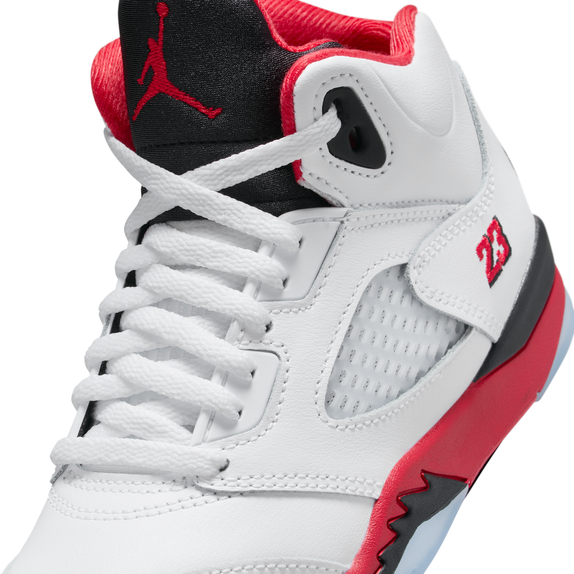 Jordan 5 Retro Fire Red Black Tongue (2025) (PS)