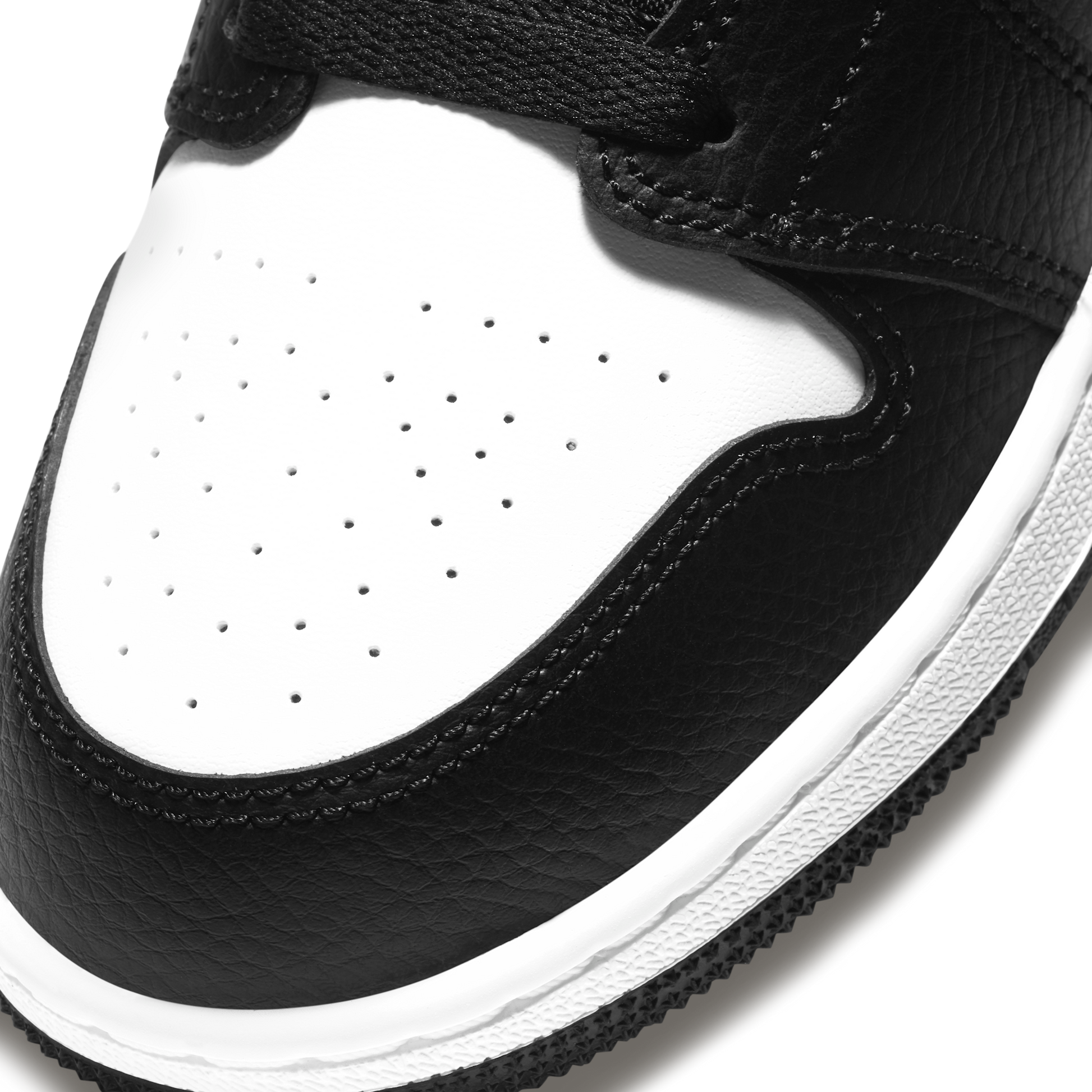 Jordan 1 Mid White Black Chile Red (GS)