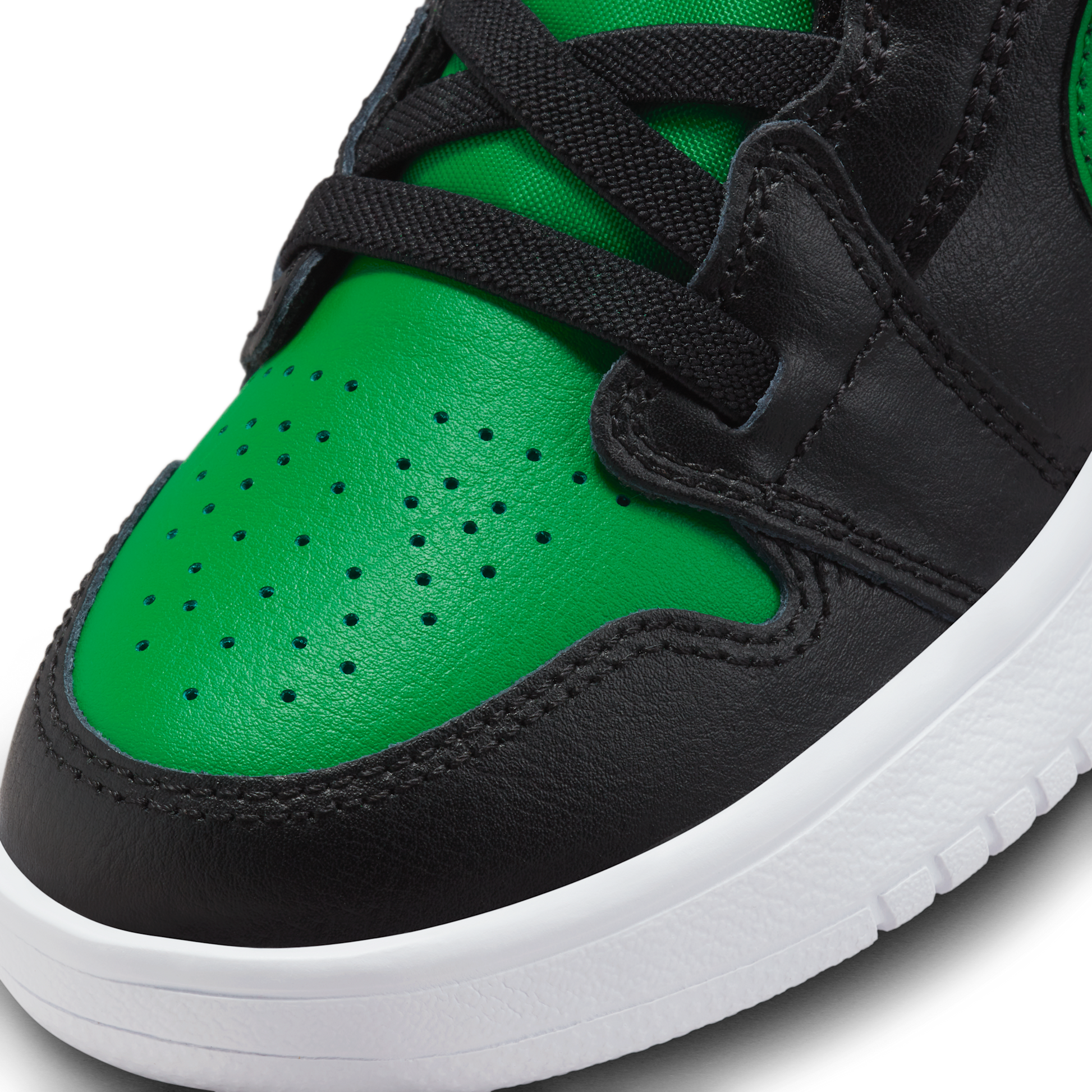 Jordan 1 Low ALT Black Lucky Green White (PS)