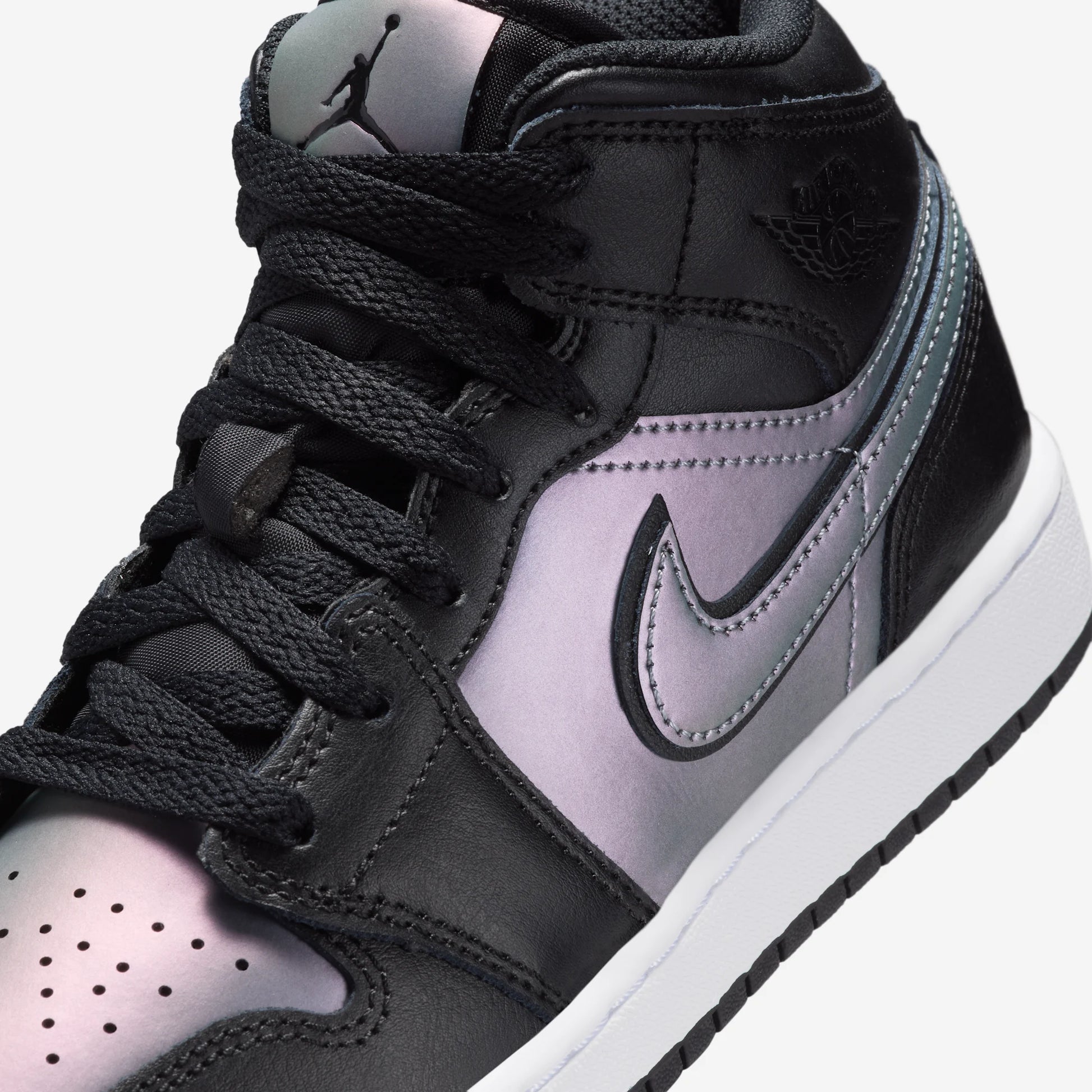 Jordan 1 Mid SE BG Black White (GS)