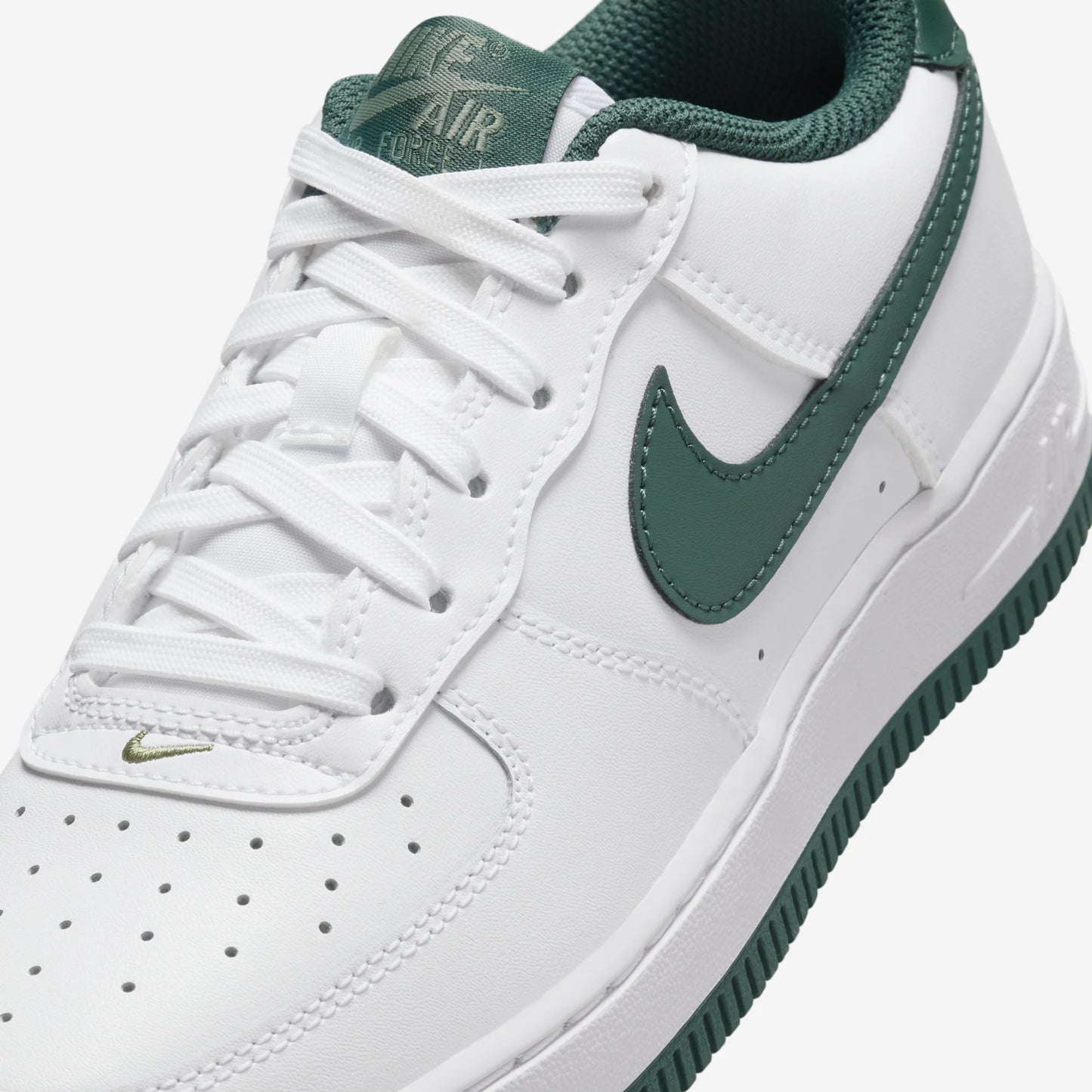 Nike Air Force 1 Low White Vintage Green (GS)