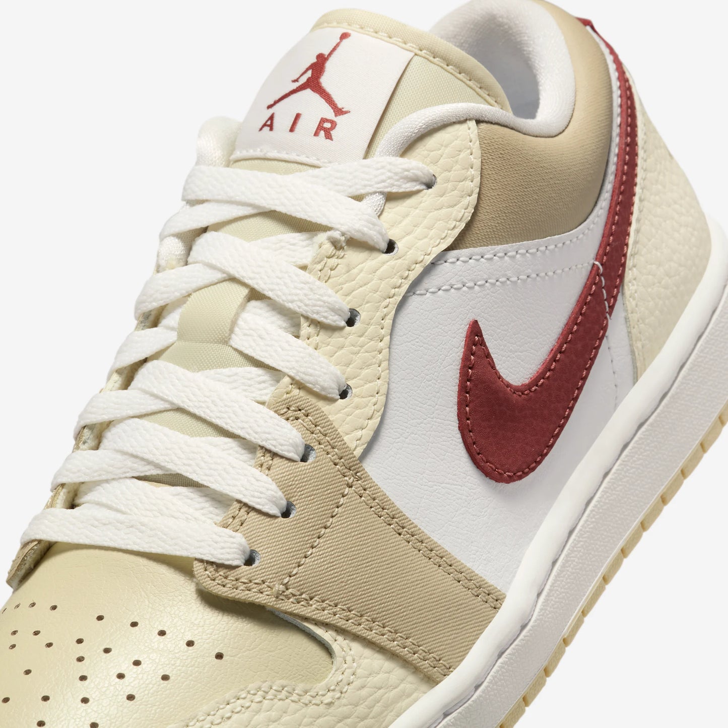 Jordan 1 Low SE Desert Khaki Red Sepia (Women's)