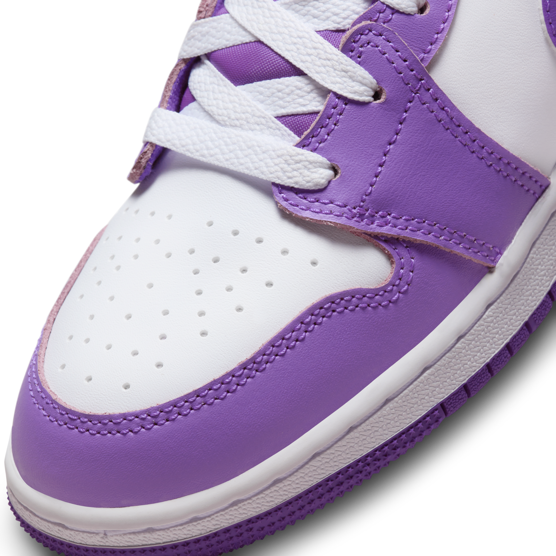 Jordan 1 Mid Purple Venom (GS)